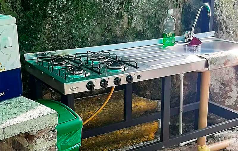 Cocina-El-encuerdado Acampar-en-vereda-Namay